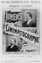 Pubblicità dei fratelli Lumiere, c. 1896