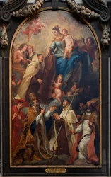 Chiesa parrocchiale (Parochiekerk Sint-Martinus). Interno.