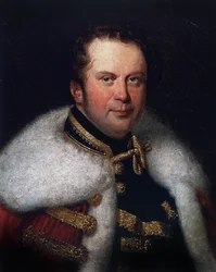 Ritratto di Franz Brunsvik, violoncellista slovacco e direttore del teatro municipale di Budapest
