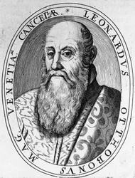 Ritratto di Leonardo Ottoboni, Gran Cancelliere di Venezia, incisione