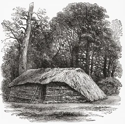La capanna in cui morì Sir David Livingstone il 1 maggio 1873