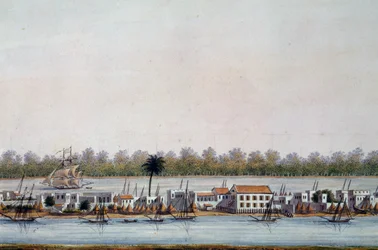 Veduta di Saint Louis, Senegal