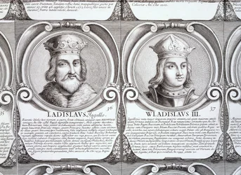 Wladyslaw II Jagiello e Wladyslaw III Warnenczyk, n. 36 e 37 da 