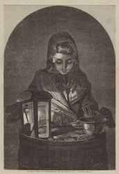 Il 4 Agosto, una Venditrice di Ostriche del Secolo Scorso