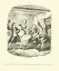 Illustrazione per Roderick Random di Tobias Smollett