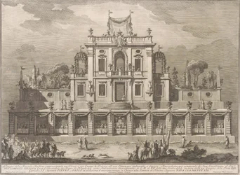 La Seconda Macchina per la Chinea del 1762: Un chiosco, o casa di piacere in stile ottomano