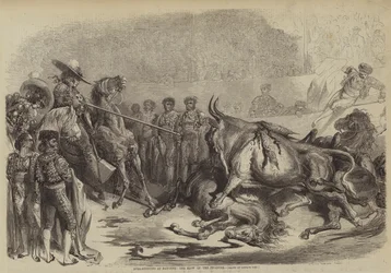 Corrida a Bayonne, il colpo del picador