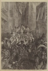 Corrida a Bayonne, la cavalcata verso l