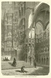 Interno della cattedrale di Toledo