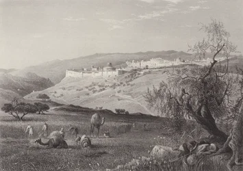 La città di Gerusalemme