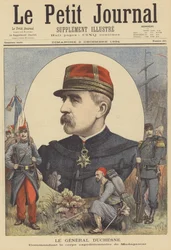 Generale Duchesne, comandante della forza di spedizione francese in Madagascar