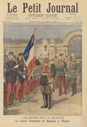 Visitatori reali in Francia: Il Principe Ferdinando di Bulgaria al Palazzo dell