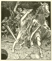 Sir Kay e il pazzo della foresta