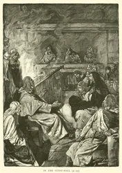 Nella sala degli ospiti