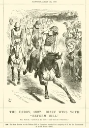 Il Derby, 1867, Dizzy vince con il Reform Bill