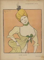 Jeanne Granier, illustrazione per Le Rire