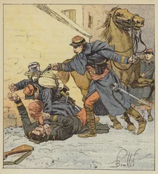 Il colonnello Choppin-Merey uccide un soldato indisciplinato