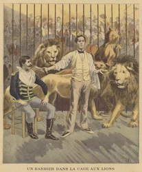 Un barbiere nella gabbia dei leoni