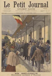 Paul Deroulede riceve un caloroso benvenuto a Tournai, Belgio