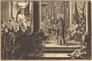 Cristo davanti a Caifa