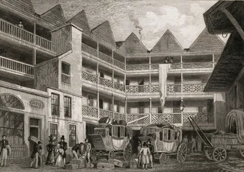 La vecchia locanda Bull and Mouth, St Martins-le-Grand