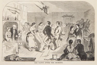 La danza dopo la sgranatura