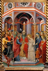 Matrimonio della Vergine, (dettaglio)