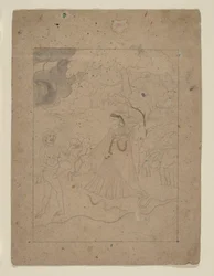 Abhisarika Nayika (Eroina che sfida la notte)