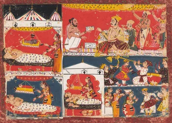 Ayodhya celebra la nascita di Rama e dei suoi fratelli