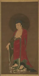 Buddha Amitabha scende dalla sua Terra Pura