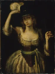 Francese: Ritratto di donna (P734)