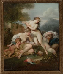 Polacco:  Diana i nimfy (Kąpiel Diany) Diana e le ninfe (Bagno di Diana)