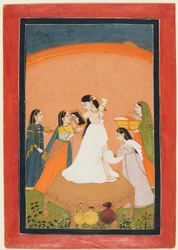 La toilette del mattino