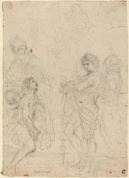 Madonna col Bambino e Santi Gimignano, Giovanni Battista, Giorgio e Pietro Martire