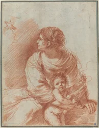 La Madonna e il Bambino con un cardellino scappato