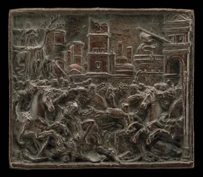 Combattimento a una porta della città