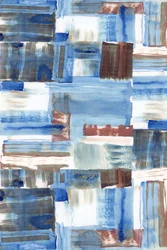 Strati astratti blu e marroni