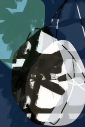 Strati blu astratti