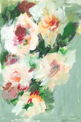 Bouquet floreale astratto