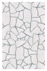 Mosaico astratto in argento