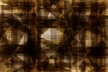 Geometria marrone con effetto ruvido