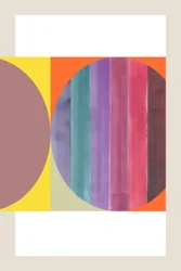 Cerchi geometrici colorati