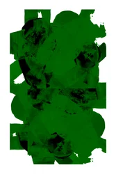 Tratti astratti verde intenso