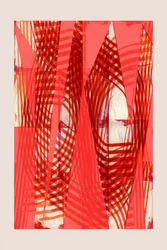 Astratto rosso dinamico