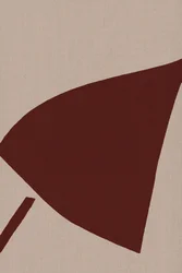 Astratto geometrico dai toni terrosi