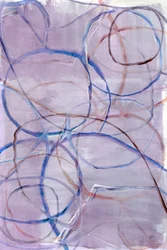 Flusso etereo di lavanda