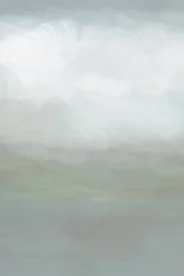 Paesaggio astratto nebbioso