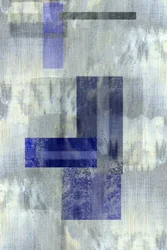 Geometria in blu tenue