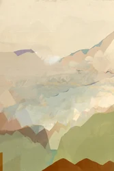 Paesaggio montano sereno