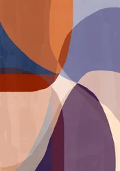 Strati astratti e sereni